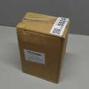 ZEXALOR Clear Glass Decorative Box for Organizing Photos, Jewelry, Small Items - Golden Dresser Drawer Organizer, Transparant Small Storage Bin Container with Lid (Upgrade, 8x4,3x2,3")