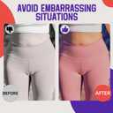 JUJAJIA 5 Packs Camel Toe Concealer | Silicone Camel Toe Cover for Underwear | Anti Camel Toe Guard | Seamless Camel Toe Hider | No Camel Toe Underwear Insert