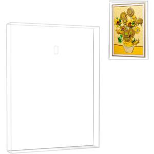 Acrylic Display Case Compatible with Lego 31215 Sunflowers Dustproof Clear Display Box(NOT Included The Model)