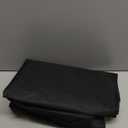 Outdoor Bar Cover Heavy Duty Waterproof Cover For Wicker with 54 inch Outdoor Utility Cart and Storage Cabinet Black (54"x 18.7"x 36.2")