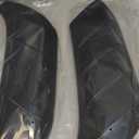 Carbon Fiber Exterior Car Front Side Fender Air Vent Intake Cover Trim Accessories Compatible for Ford Bronco Raptor 2021 2022 2023 2024(Matte Carbon)