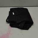 Sidefeel Women's Wide Leg Jeans Casual High Waisted Straight Zimbaplatinum Denim Pants with Pockets (12, Dark Black)