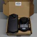 TEEHO TE012W WiFi Smart Lock, Fingerprint Door Lock with Built-in Wi-Fi, Keyless Entry Keypad Smart Deadbolt, App Remote Control, Alexa Compatible, IP55 Waterproof for Front Door  Matte Black