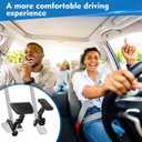 Pedal Extenders for Short Drivers-Brake pedals suitable for most models(1.2in-2.3in)&Accelerator (1.7in - 3.5in) Extensions with Anti-Slip Design,Durable Metal Construction & Easy Installation