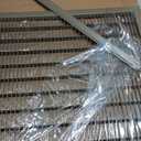 HVAC Premium 20" X 25" or 25" X 20" Heavy Duty Walkable Floor Grille - Fixed Blades Air Grille - Brown [Outer Dimensions: 21.75 X 26.75]