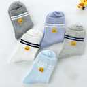 Women's Cute Funny Crew Socks - Cotton Novelty Socks for Women & Girls (5-6 Pairs)