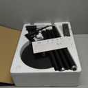 Upgraded Floor Lamps for Living Room, 32W 3000LM Super Bright LED Torchiere Floor Lamp with Remote & Touch Control, 69" Dimmable Tall Standing Lamp with 350Rotating Head for Reading Office Bedroom (Black)