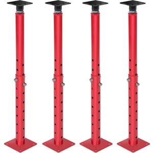 Floor Joist Jack, 19"- 36"(1'7"-3) Height Range Adjustable Floor Joist Jack House Jack Post,Telescoping Jack for Temporary Support for Leveling,4400 lbs Height Capacity(Each)-4Pack