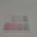 7 Day Manicure Collection - 84PC Press On Nail Set, Day-of-The-Week Adhesive False Nails for Girls (Set of Brights or Pastels) – Colorful Novelty Designs Stick On Nails for Kids