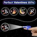 28 Pack Valentines Day Gifts for Kids ,LED Finger Lights with Valentine Cards Exchange Gifts School Classroom Prizes Valentines Day Gifts for Kids Boy Girl Valentine Party Favors