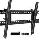 HOME VISION Heavy Duty Tilting TV Wall Mount for 65-150" TVs to 264 lbs VESA 1200x600, Fits 3-Stud, 16-48 Inch Wood Studs, Anti-Glare Tilt Adjustment, XXL TV Mount Fits Extra Large Flat/Curved TVs