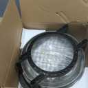 Nutrichef 18 Quart Convection Countertop Air Fryer - See through Glass for Best Cooking Results - Air Fryer, Roaster, Bake, Grill, Steam & Roast - Includes Glass Bowl, Broil Rack & Toasting Rack