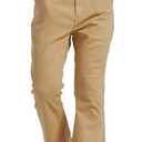 Wbestwind Men's Relaxed Stretch Vintage 60s 70s Bell Bottom Fit Comfort Flared Retro Leg Denim Jeans (Brown, L)