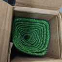 Indoor and Outdoor Balcony Faux Fake Grass Rug with Drainage Holes 4 Feet X 8 Feet Artificial Grass Carpet Artificial Turf Mat Customizable Fake Grass Lawn Synthetic Green Grass