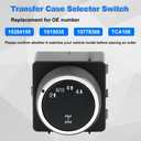 WMPHE 15284155 4x4 4WD Switch Transfer Case Selector Switch Compatible with 2007 Chevy Avalanche Silverado Suburban Tahoe GMC Sierra Yukon XL Replacement for 1S15035 15778366 4 Wheel Drive