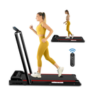 MUDFAC Foldable Treadmills for Home, 3.0HP Walking pad Treadmill with Handle Bar, Portable Electric Treadmill with Handles, 12 Preset Programs, LED Display and 300 lbs Capacity