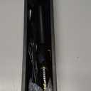 LANVIER 1.25 Inch Curling Iron, Extra Long Barrel 1 1/4 Inch Curling Iron for Long Hair up to 450F, Worldwide Dual Voltage Hair Curler for Traveling, Hair Waving Style Tool Black