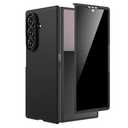 Maxdara for Z Fold 7 Case with Privacy Screen Protector, Galaxy Z Fold 7 Thin Case Support Wireless Charging Hard PC Shockproof Protective Phone Cover (Black)