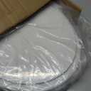 KOHLER K4732-RL-0 Transitions Elongated Toilet Seat Closed-Front with Integrated Child-Size Seat, Quiet-Close, and Grip-Tight Bumpers, White