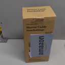 LEVERLOC Shower Caddy Suction Cup, 2 Pack Shower Shelves for Inside Shower with Hooks & Soap Holder, NO-Drilling Bathroom Shower Organizer, Rustproof Meatl Shower Holder Storage, Black