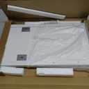 Dual-Monitor-Stand-Riser-For-Desk Adjustable Length 32-40 InchLarge Desktop Computer Monitor Riser For 2 ScreensDesk Shelf Organizer Riser Stand For Computer/Laptop/PC/Printer/TV White