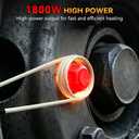 Magnetic Induction Heater Kit 1800W 110-120V, Quick Disassembly Design
