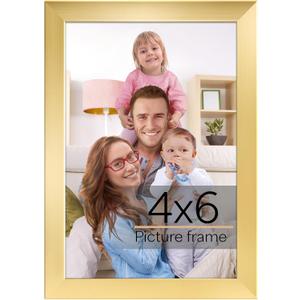 Giftgarden 24x36 Poster Picture Frame Gold, Textured Metal Frame 36x24 for Wall Display, Single