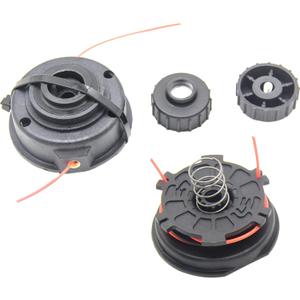 153577 String Trimmer Head with Bump Knob Kit 153619 610317 153066 791-180897B Replacement for Troy-Bilt/Craftsman Bolens Remington/Ryobi Yardman Yard-Machine MTD Trimmer Head