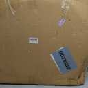 3 Pcs Large Restaurant Serving Trays 24" x 29" Oval Plastic Food Serving Tray Non Slip Rubber Lined Black Serving Tray for Cafeteria (3)