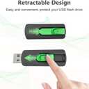128GB Flash Drive Aiibe USB Flash Drive 128 GB Thumb Drive USB 2.0 Memory Stick Zip Drive Backup Jump Drive Single 128GB 128G USB Drive for PC Laptop