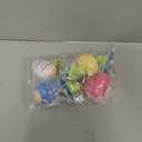 Pinkiwine 4 Pack Easter Eggs Light Up Spinning Tops with Flashing LED Lights for Kids Boys Girls Easter Basket Stuffers Toys Gifts