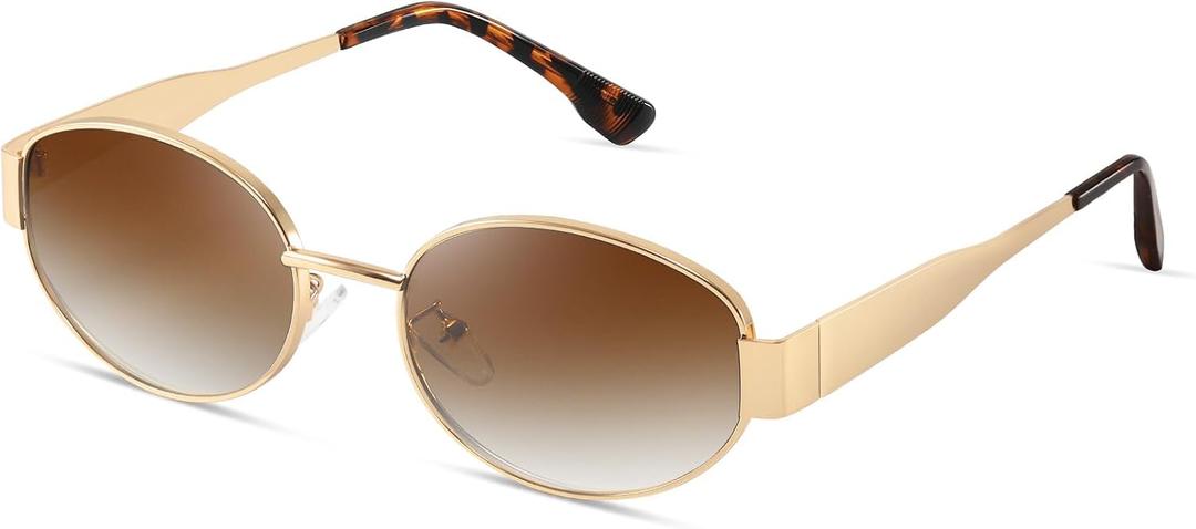 2 x Women's Retro Sunglasses - Classic Trendy Polarized Sun Glasses UV Protection Fashion Eyewear