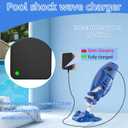12.6V Pool Cleaner Charger.Compatible with Pool Blaster Water Tech Power Cord, Max Li CG, iVAC 360 Li, Max Li HD, Max Li, Millennium Li, Volt FX-8 Li Pool Vacuum Cleaner.(6.5Ft Black)