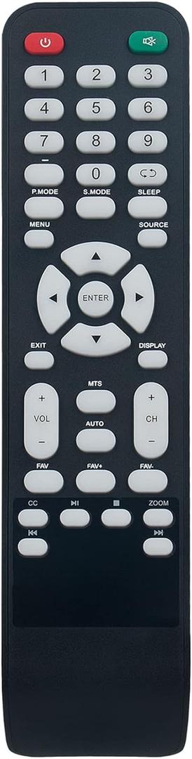 S32D1117 Replacement Remote Control Applicable for Sansui TV SF4019N18 SF5018N18 SF42Z117 S43T1UA S32V1HA S40P28F S32P28 S32Z118 SMX50F3UAD S55V1UA