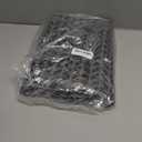 Sink Protectors for Kitchen Sink 12" 13" 16" 18" 19" 24" 26" 28" 29" 30" Silicone Sink mat| Silicone Kitchen Sink Mat Grid for Bottom of Farmhouse Stainless Steel(26"x 14"Rear Drain Gray)