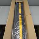 VEVOR 3.28 ft Cable Protector Ramp, 4 Pack of 1 Channel, 18000 lbs/axle Capacity Heavy Duty Rubber Speed Bumps, Floor Cord Cable Protector Wire Cover, for Residential Areas, Private Garages, Gardens