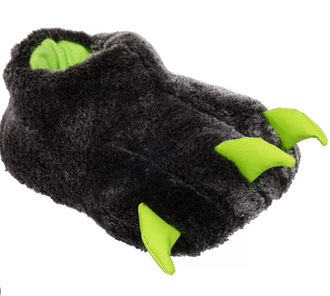 Unisex Animal Paw Slipper for Men, Women, Boys, Girls, Winter Plush Home Slippers with Non-Slip Sole, Cosplay, Size 1/2