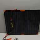 SUNAPEX 12V 50Watt Solar Trickle Charger Maintainer with MPPT Controller - Portable Waterproof Solar Powered Battery Charger - Solar Panel Kit for Car Rv Trailer Truck Boat Automotive Marine (Black)