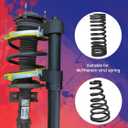 Macpherson Strut Spring Compressor Tool Universal Interchangeable Fork Coil Spring Compressor Tool