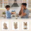 Funny Dad Gifts - Ideal for Dad's Birthday, Father's Day, Easter, Christmas & Valentine's Day | Handmade Crochet Bear(Dad)