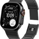 KADES Stainless Steel Band Compatible for Apple Watch Band Ultra 3/2/1 49mm Series 11/10 46mm/42mm Series 9/8/7 45mm/41mm Series SE/6/5/4 44mm/40mm Series 3/2/1 42mm/38mm