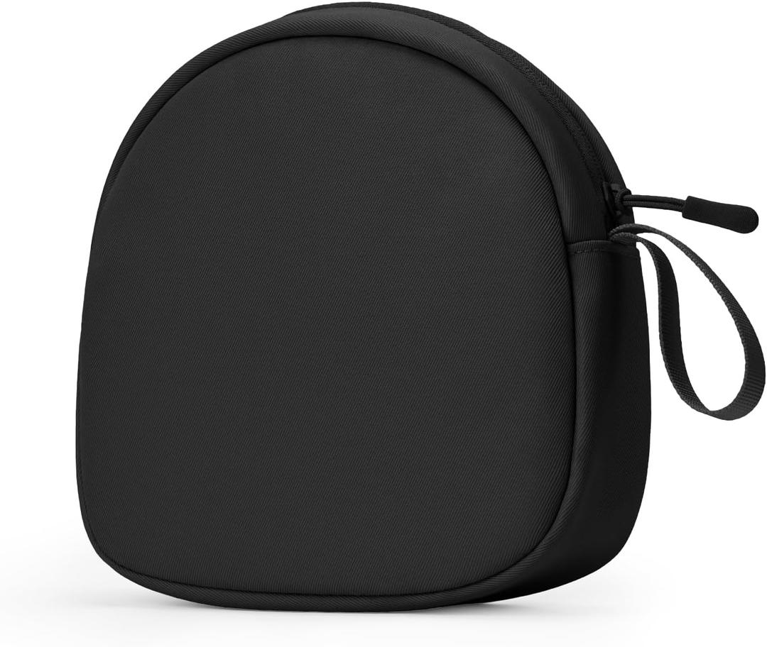 Headphone Case Soft for JBL Tune 510BT/520BT/500BT/720BT/Sony WH-CH520/510/720/710/SoundCore Q30/20/BERIBES/TOZO/KVIDIO/Bose, Ultra-Thin Headphones Case Bag Travel Carrying Universal (Black)