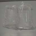 SHENLIU 2 Pack Clear Napkin Holder, 0.16" Thickness Flat Napkin Holder 8.8x5.3x2.5" Acrylic Guest Towel Tray Bathroom Napkins Guest Disposable Holders for Kitchen, Weddings, Party, Hotel, Restaurant