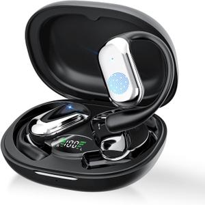 AI Language Translation Earbuds Real-Time, 144 Languages & Accents, Audifonos Traductores Ingls Espaol, Compatible with iOS & Android, Ideal for Travel, Business, Learning, Matte Black