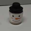 Lounsweer 48 Pcs Christmas Candles Bulk Gifts Set for Women Men 3.5oz Snowman Scented Candles Jar Soy Wax Candle with Mini Snowman Decor Cap for Christmas New Year Winter Decor