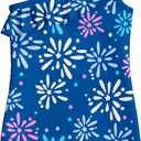 LQSZ Girls One Piece Swimsuit One Shoulder Ruffle Bathing Suit Summer Swimwear (3-4T, Blue-style22)