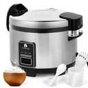 Commercial Rice Cooker & Warmer 84 Cups (Cooked),15.85 Qt / 15 Liter Large Capacity Rice Cooker,Auto Keep Warm,Non-Stick Inner Pot,1350W Fast Cooking Electric Rice Cooker For Restaurant,Hotel