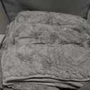 Super Fuzzy Soft Sherpa Fleece Weighted Blanket, 15 lbs Dual Sided Fluffy Heavy Weighted Blankets for Adults - No Bunching with Double Layers of Soft Inner Lining (60"x 80", 15 Pounds) (Grey)