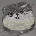 Flying Squirrel Onesie Kids Plush Animal Costume One Piece Pajamas Girls Teen Halloween Cosplay Sleepwear (6-7 Years)