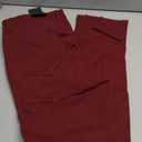 WULFUL Men's Slim Fit Skinny Stretch Comfy Jeans Denim Pants (34W x 32L, Wine Red)